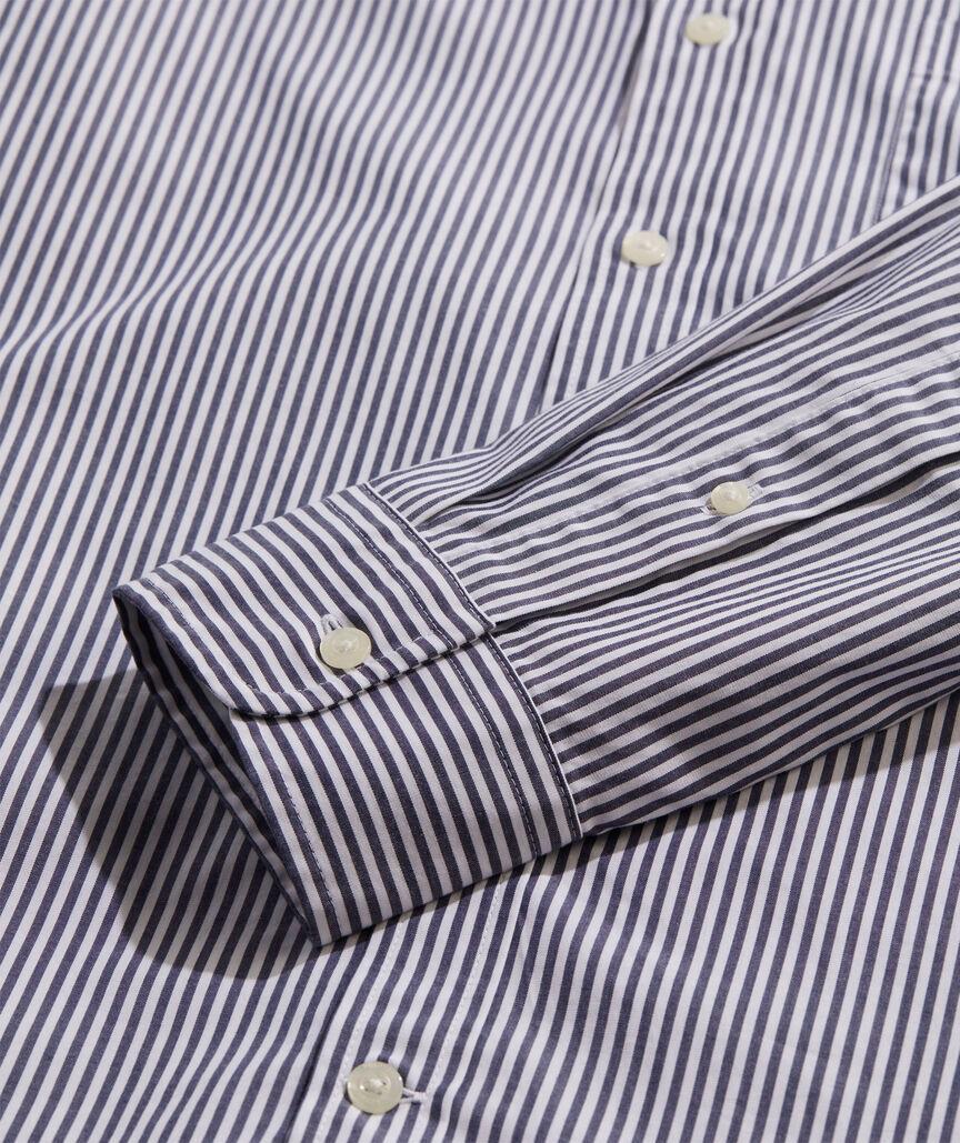 Stretch Poplin Stripe Shirt Product Image