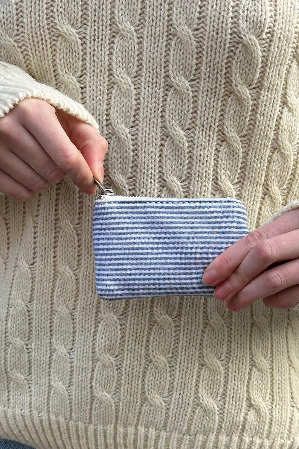 Striped Coin Purse Product Image