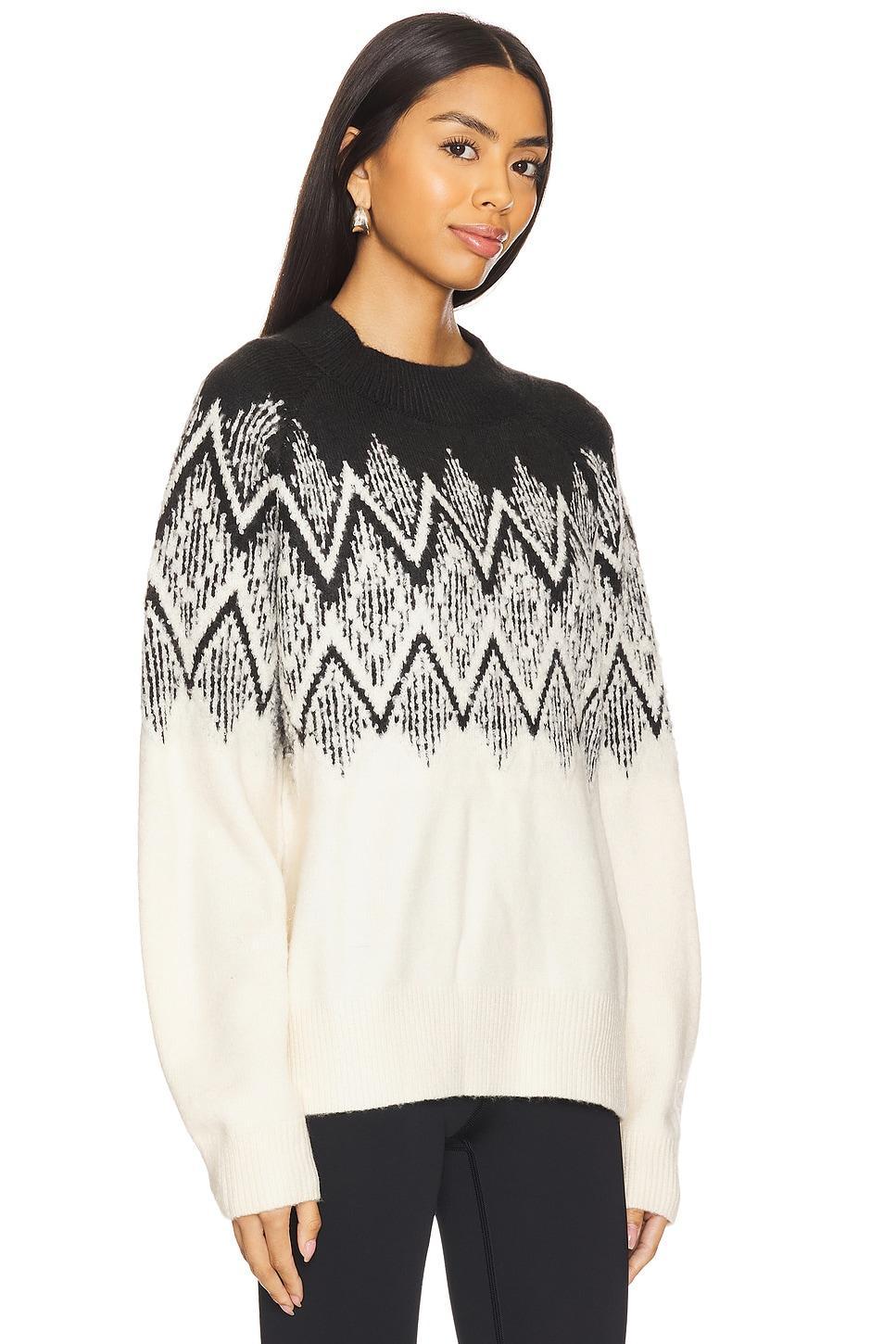 Siren Relaxed Jacquard Sweater Varley Product Image