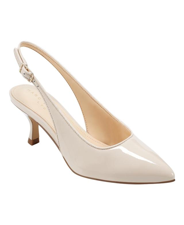 Marc Fisher Ltd. Womens Larysa Pointed Toe Slingback Pumps Product Image