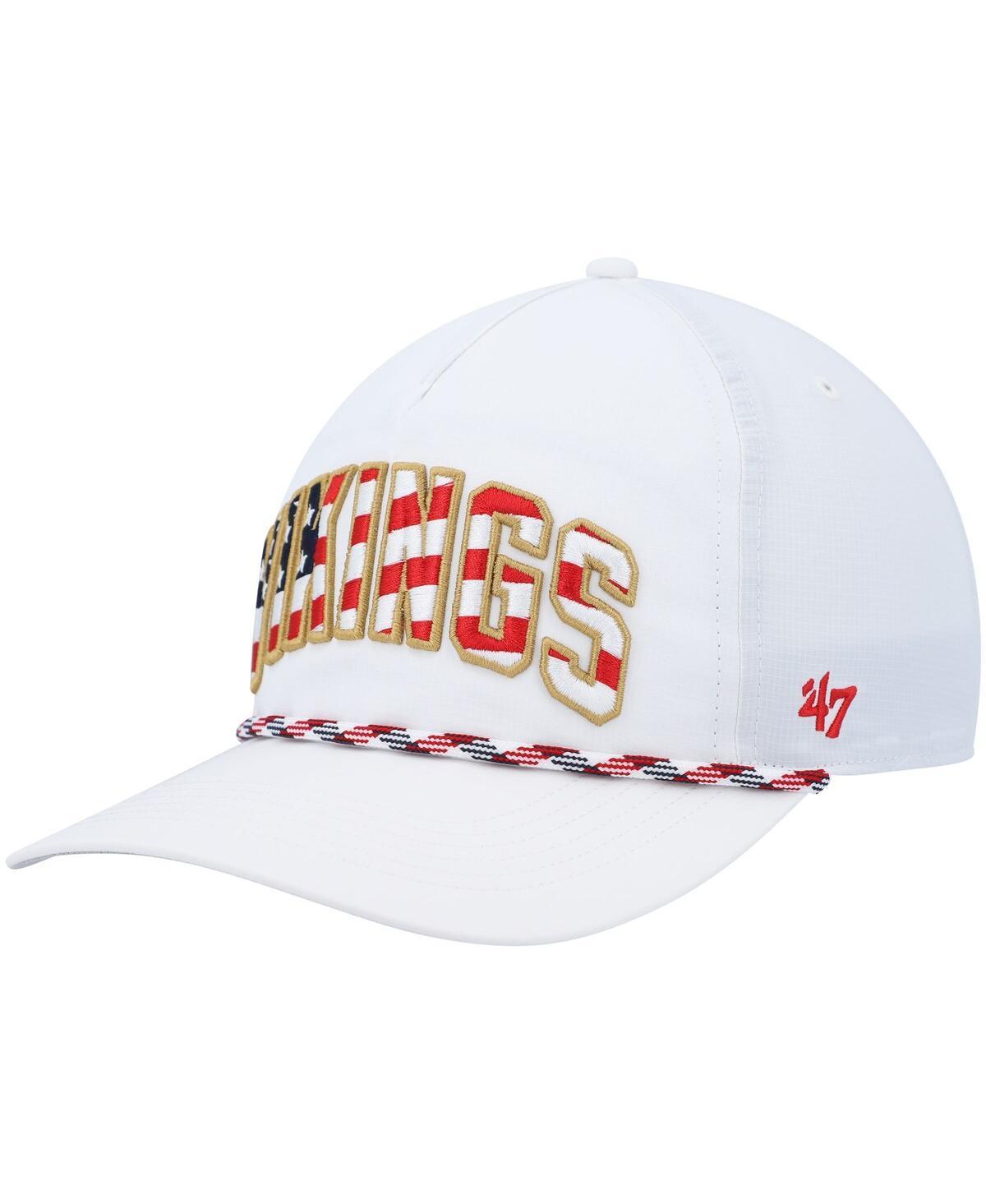 Mens 47 Minnesota Vikings Hitch Stars and Stripes Trucker Adjustable Hat Product Image