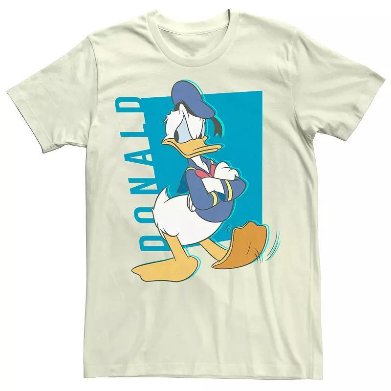 Disneys Donald Duck Pop Art Portrait Moody Mens Tee Product Image