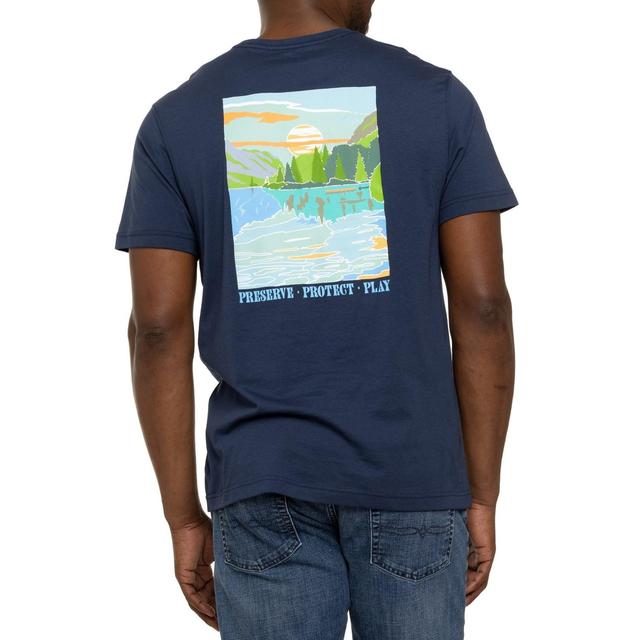 Eddie Bauer Painterly Scene T-Shirt - Short Sleeve Product Image