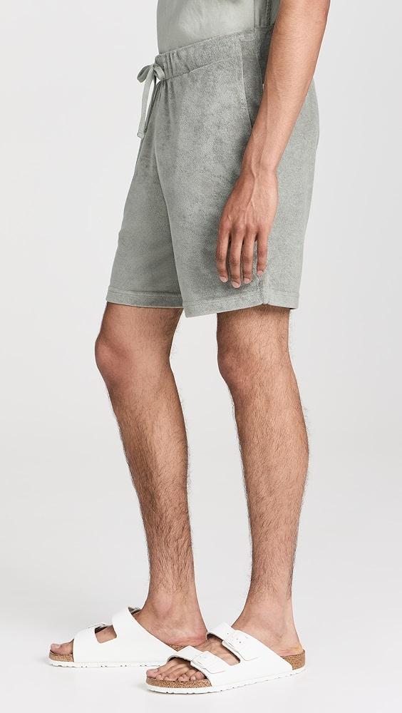 Onia Towel Terry Pull-On Shorts 7.75" | Shopbop Product Image