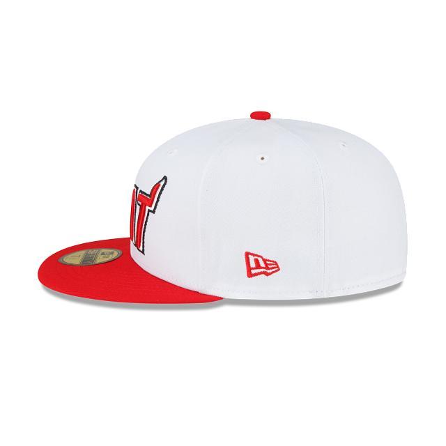 Miami Heat Classic Edition 59FIFTY Fitted Hat Male Product Image