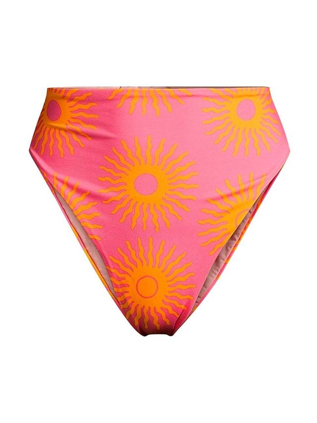 Womens Paradiso Lulu High-Rise Bikini Bottoms Product Image