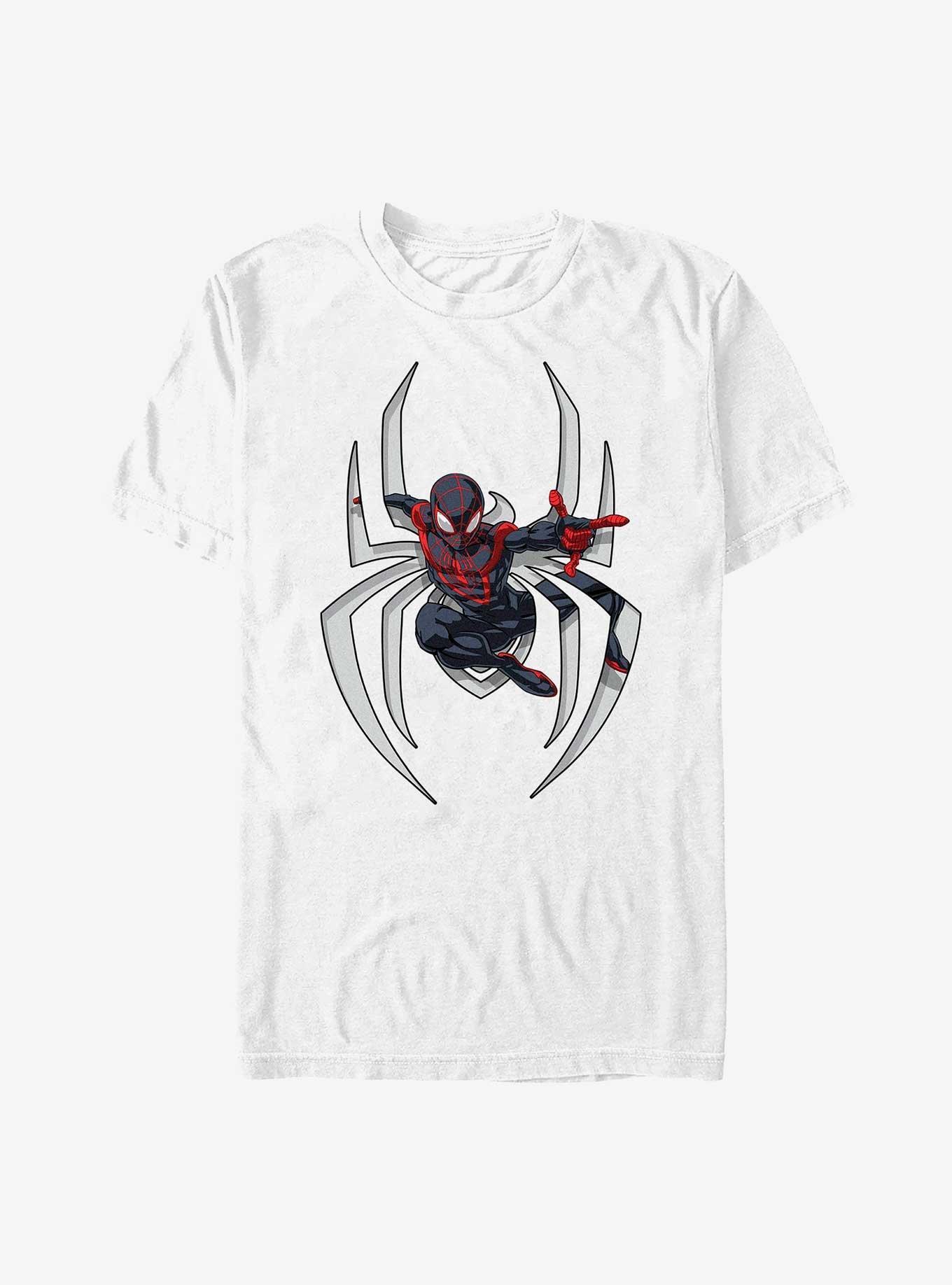 Marvel Spider-Man Miles Swing Spider T-Shirt Product Image