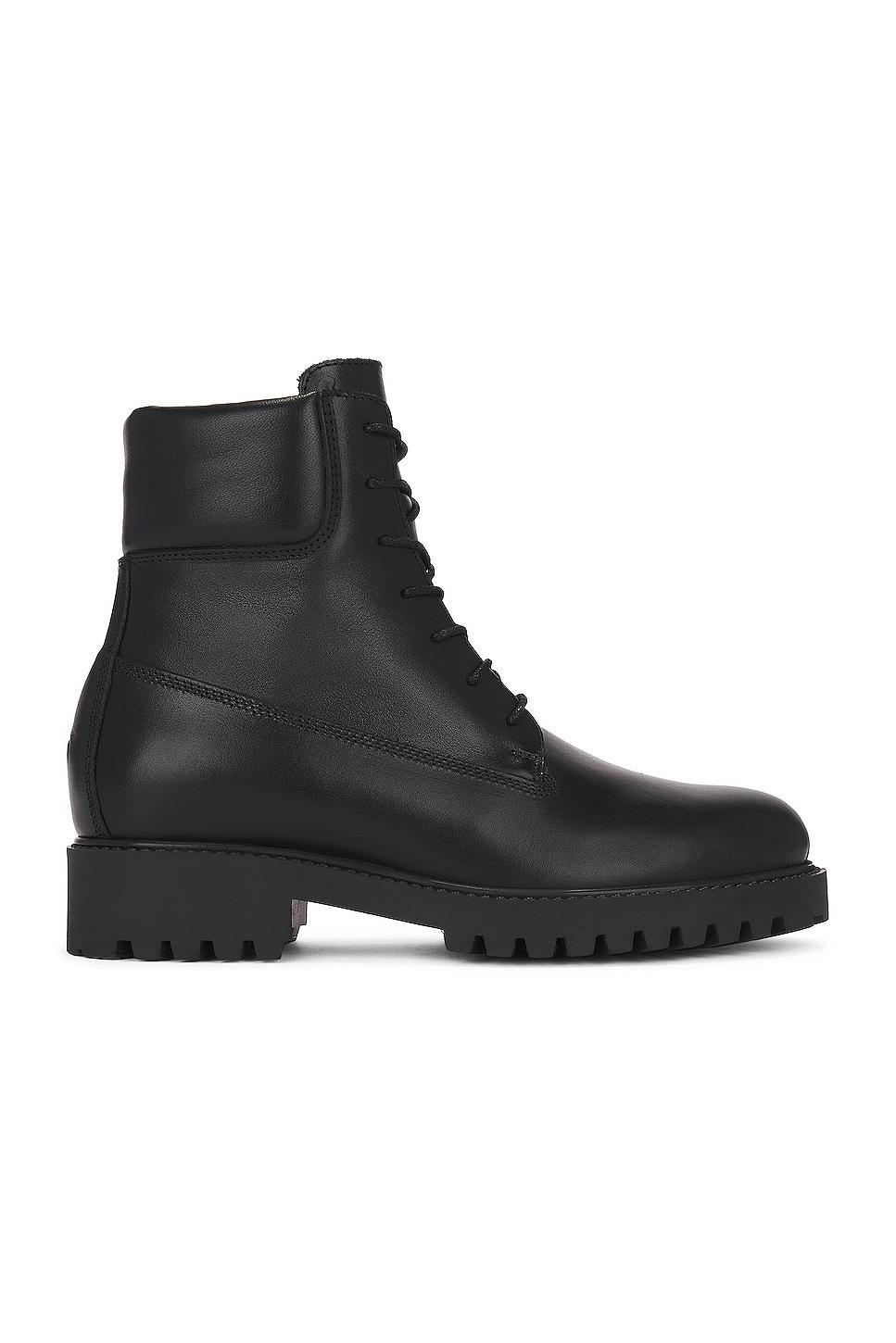 Toteme Husky Boot in Black Product Image