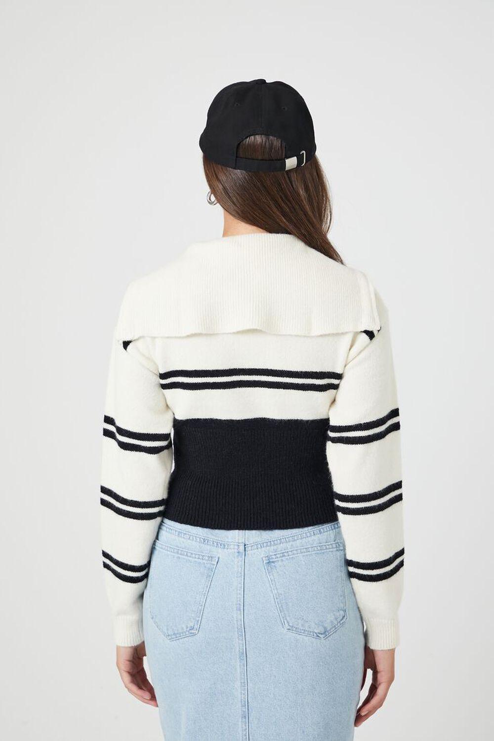 Striped Colorblock Combo Sweater | Forever 21 Product Image