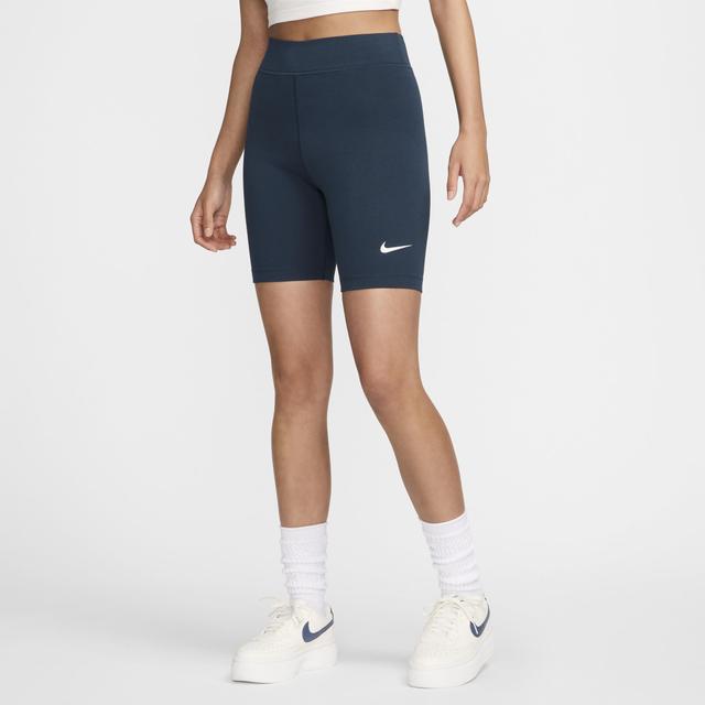 Women's Nike Sportswear Classic High-Waisted 8" Biker Shorts Product Image