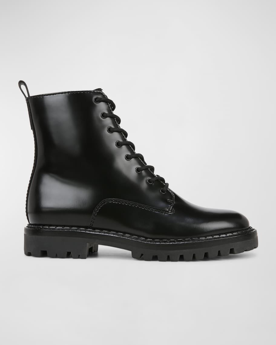 Cabria Calfskin Lace-Up Combat Boots product image