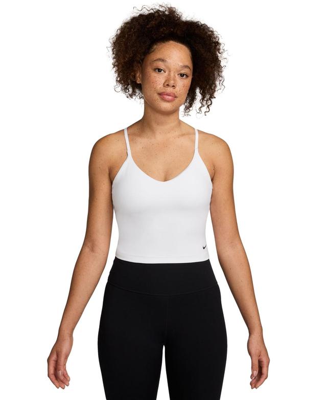 Nike Womens Indy Light-Support Built-In Bra Tank - Black Product Image