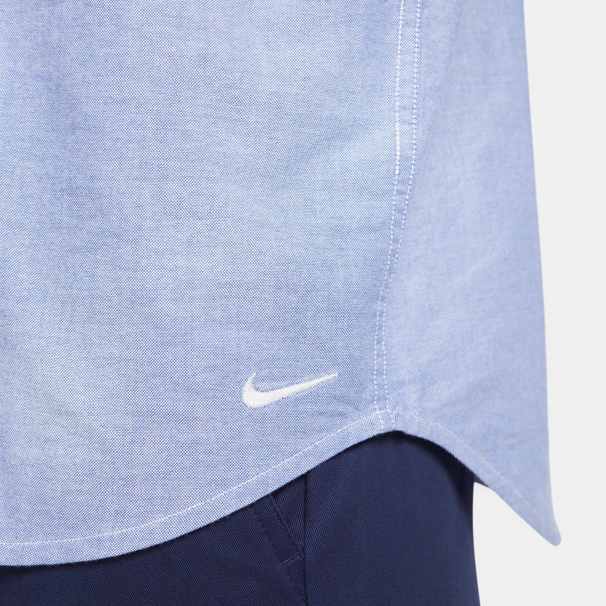 Nike Men's Life Long-Sleeve Oxford Button-Down Shirt Product Image