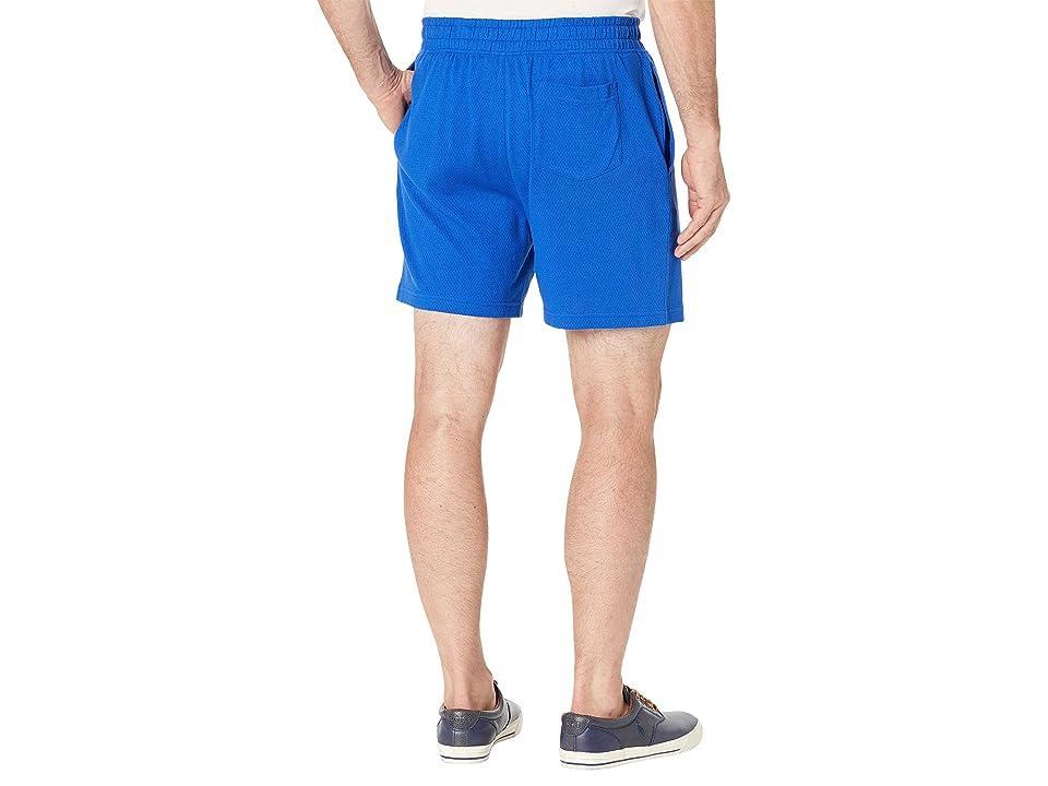 Polo Ralph Lauren 6 Waffle-Knit Graphic Shorts (Pacific Royal Multi) Men's Shorts Product Image