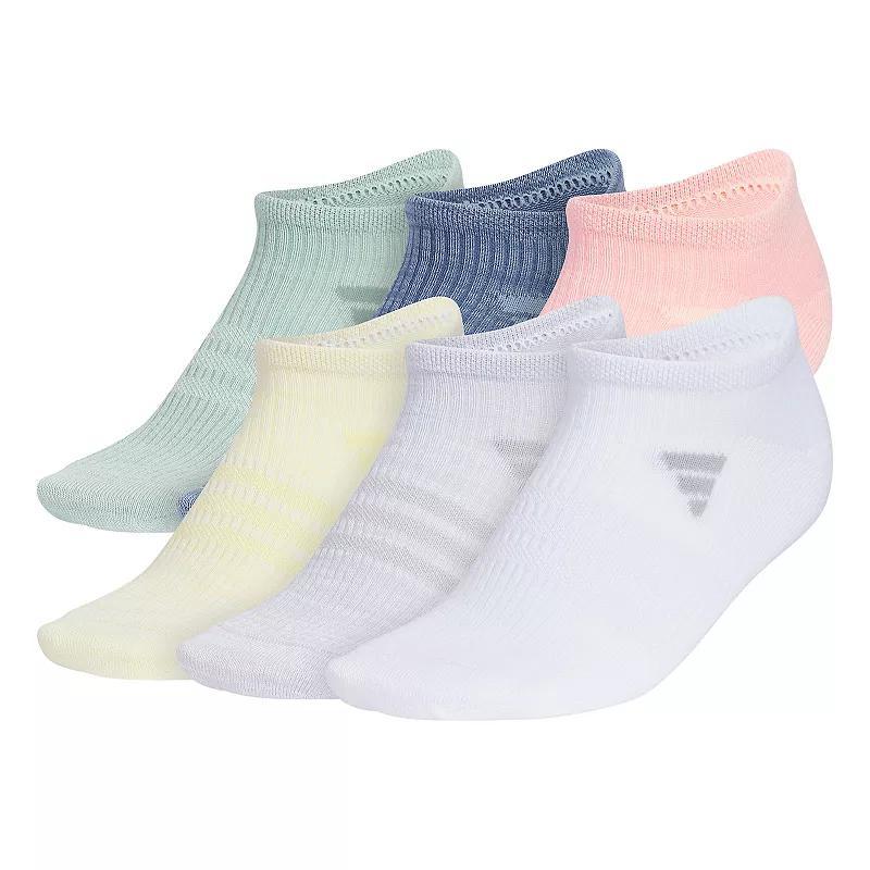 Womens adidas Superlite 3.0 6-Pack No Show Socks Product Image