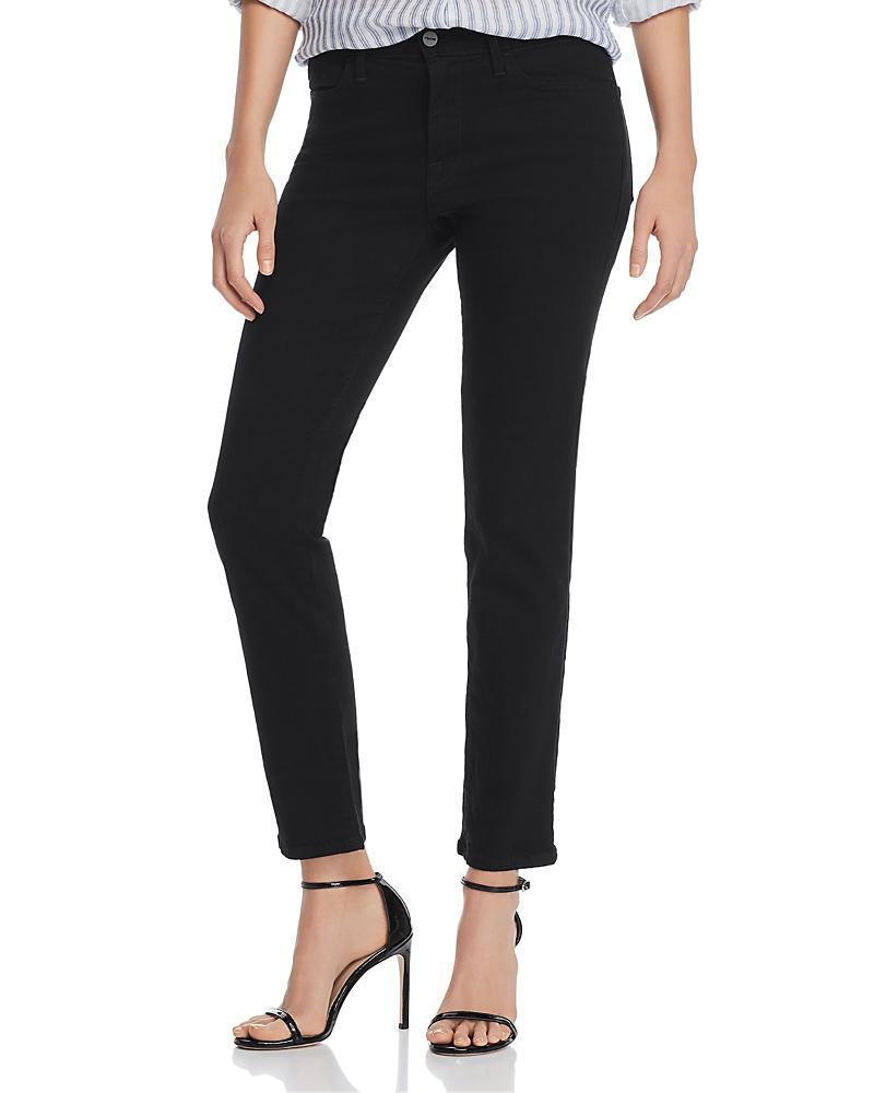 Le High Straight-Leg Cropped Jeans Product Image