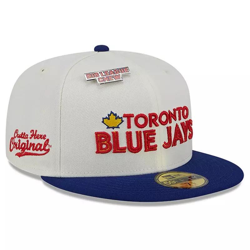 Mens New Era White Toronto Blue Jays Big League Chew Original 59FIFTY Fitted Hat Product Image