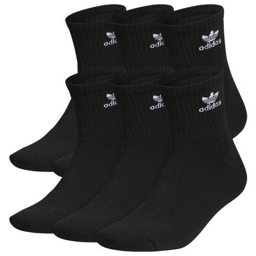 adidas Originals Mens adidas Originals Trefoil 6-Pack Quarter Socks - Mens Product Image