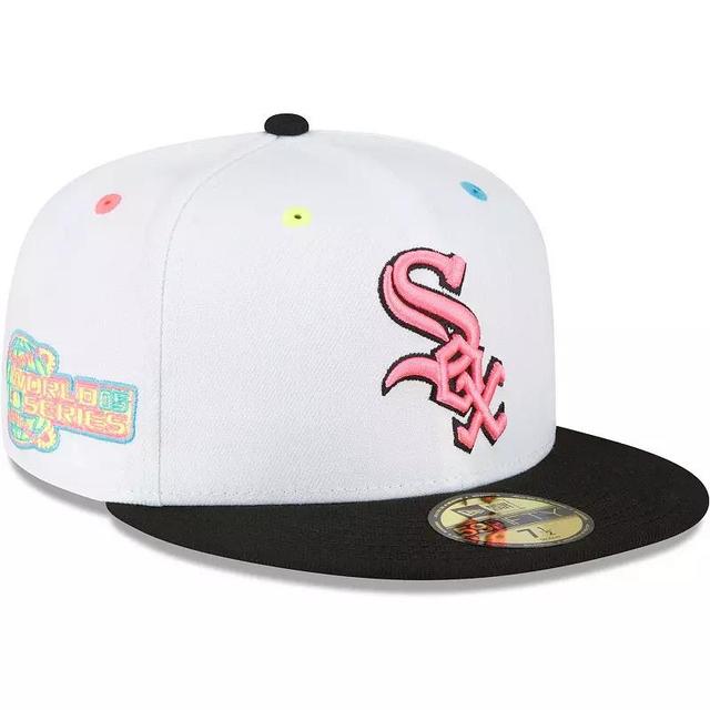 Mens New Era Chicago Sox Neon Eye 59FIFTY Fitted Hat Product Image