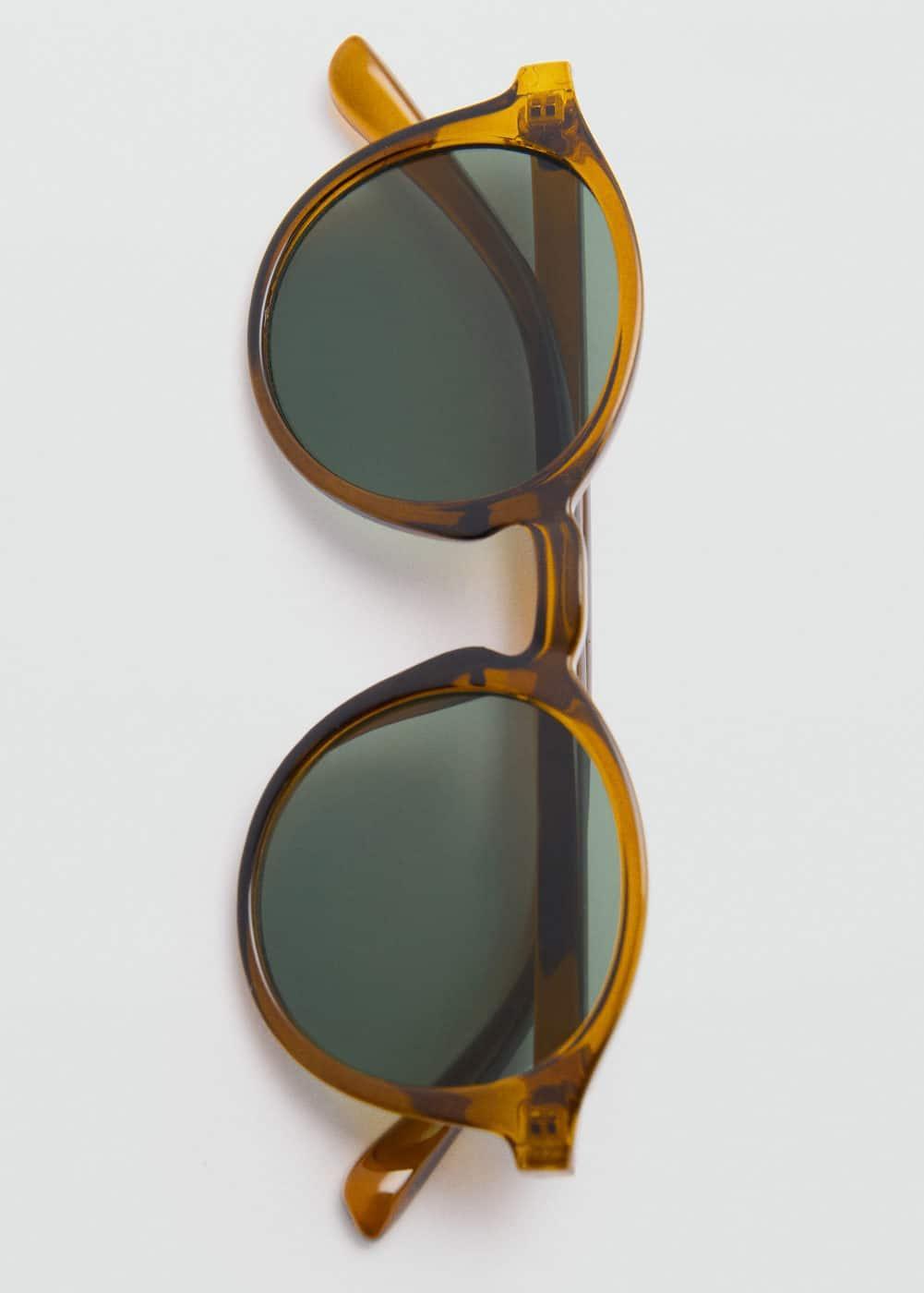 MANGO MAN - Rounded sunglasses - One size - Men Product Image