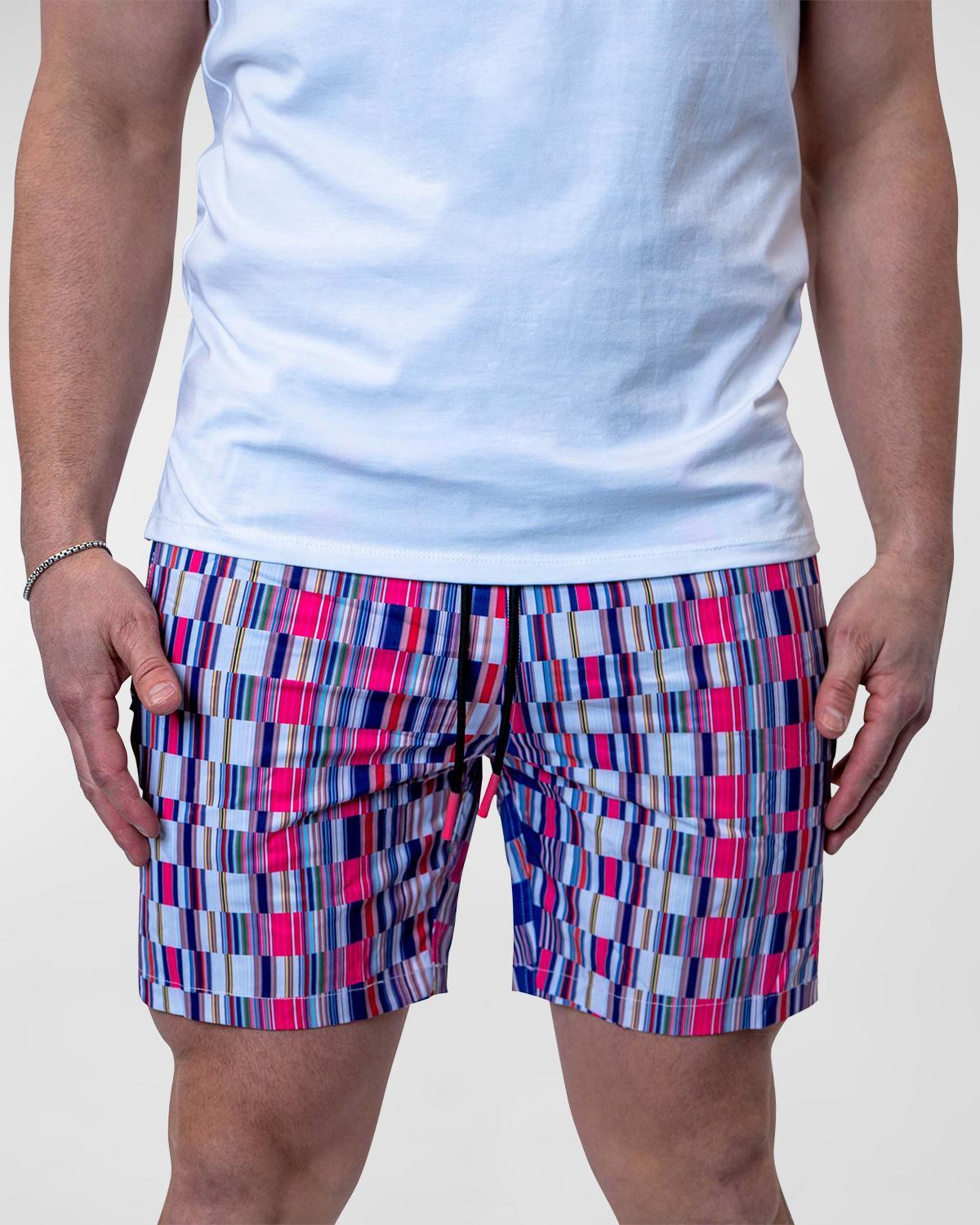 Mens Lion Bars Swim Shorts Product Image