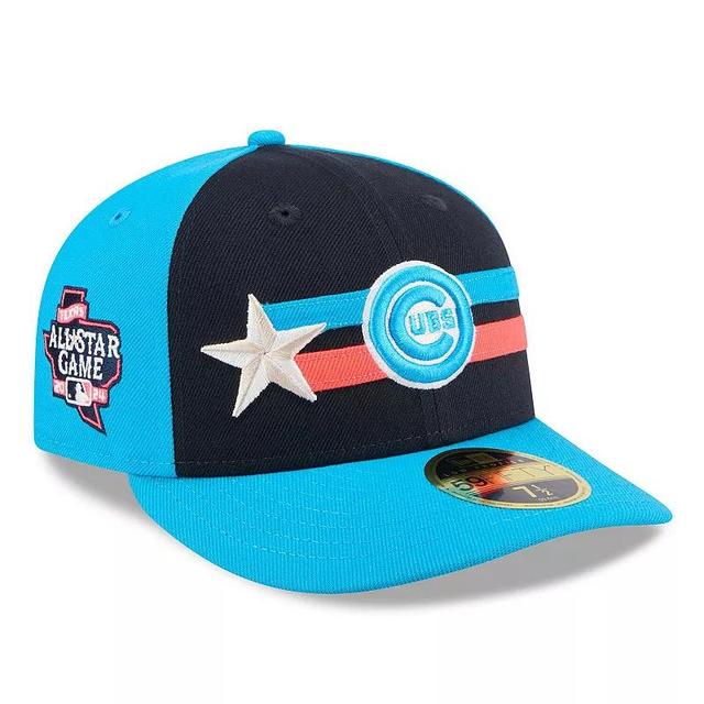 Mens New Era Chicago Cubs 2024 MLB All-Star Game Low Profile 59FIFTY Fitted Hat Blue Product Image