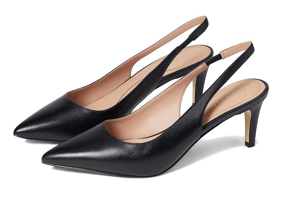 Cole Haan Vandam Leather Slingback Pumps Product Image