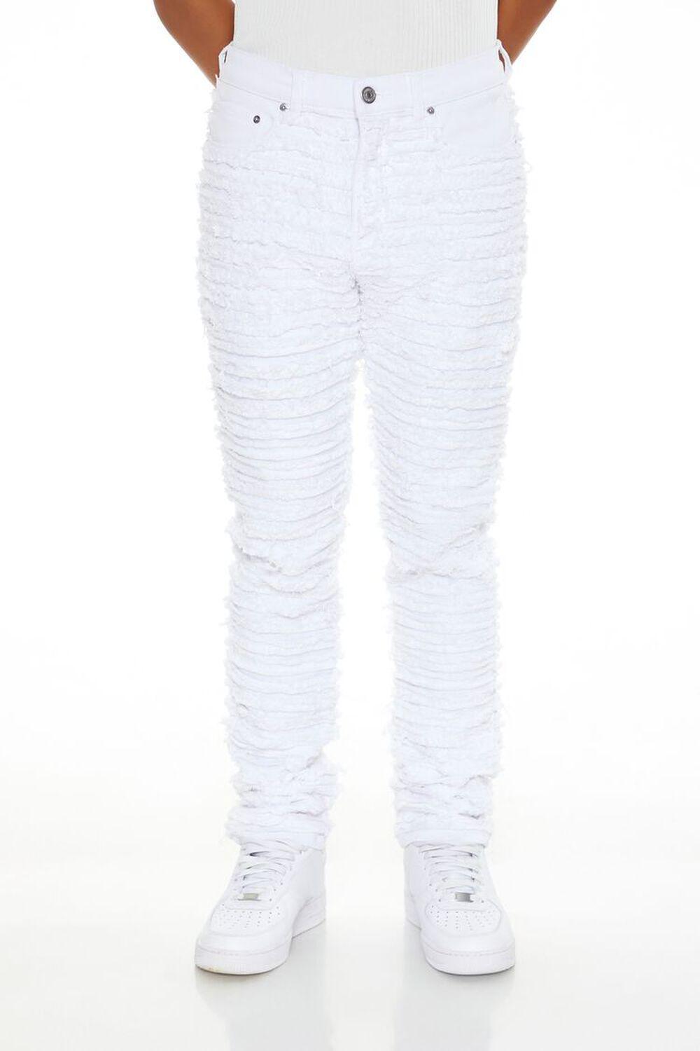 Frayed Skinny Jeans | Forever 21 Product Image