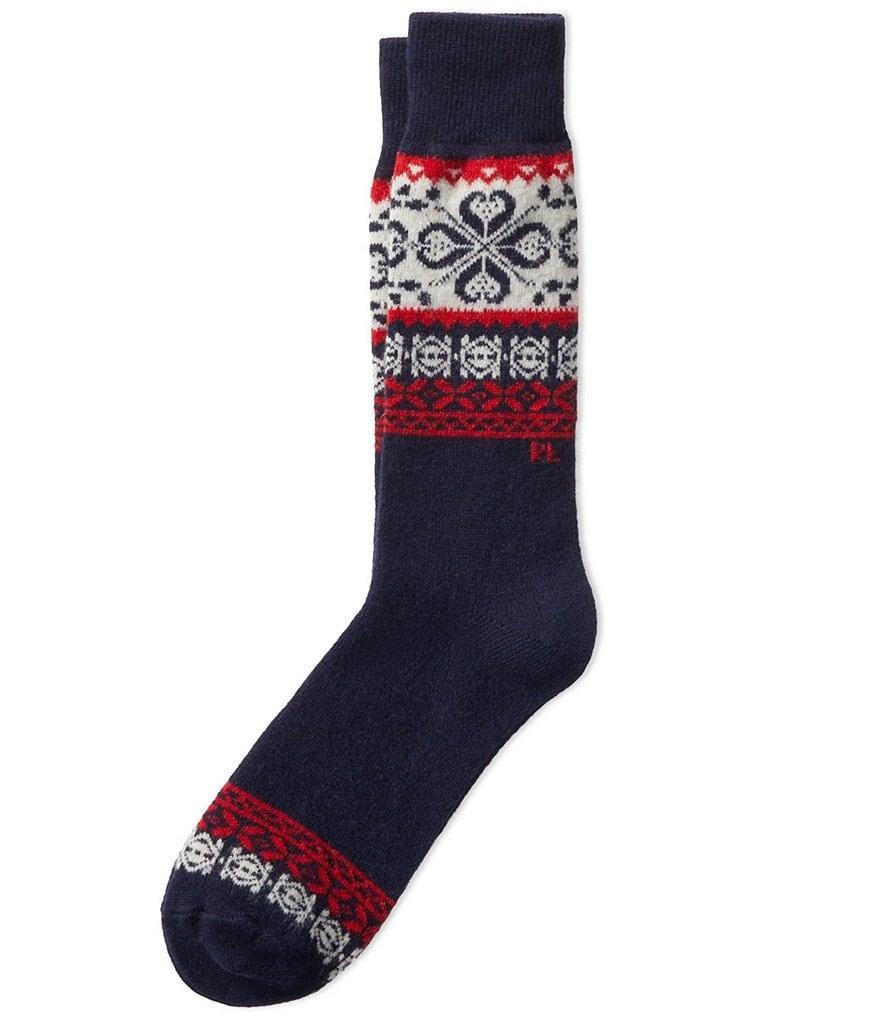 Polo Ralph Lauren Wool Snowflake Boot Socks Product Image