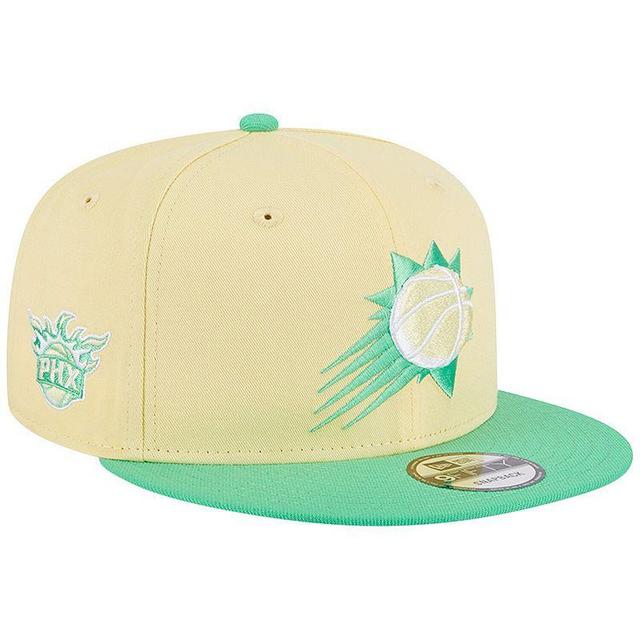 Mens New Era Yellow/Green Phoenix Suns 9FIFTY Hat Product Image