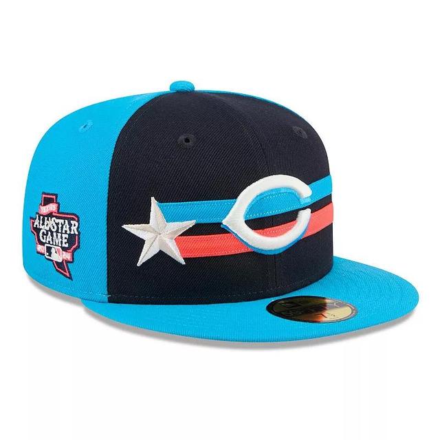 New Era Mens Navy Cincinnati Reds 2024 Mlb All-Star Game 59FIFTY Fitted Hat Product Image