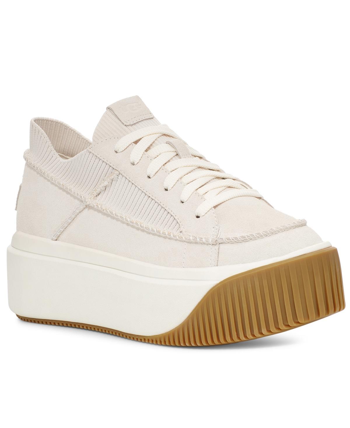 Ugg Womens Ez-Duzzit Lace-Up Platform Sneakers Product Image