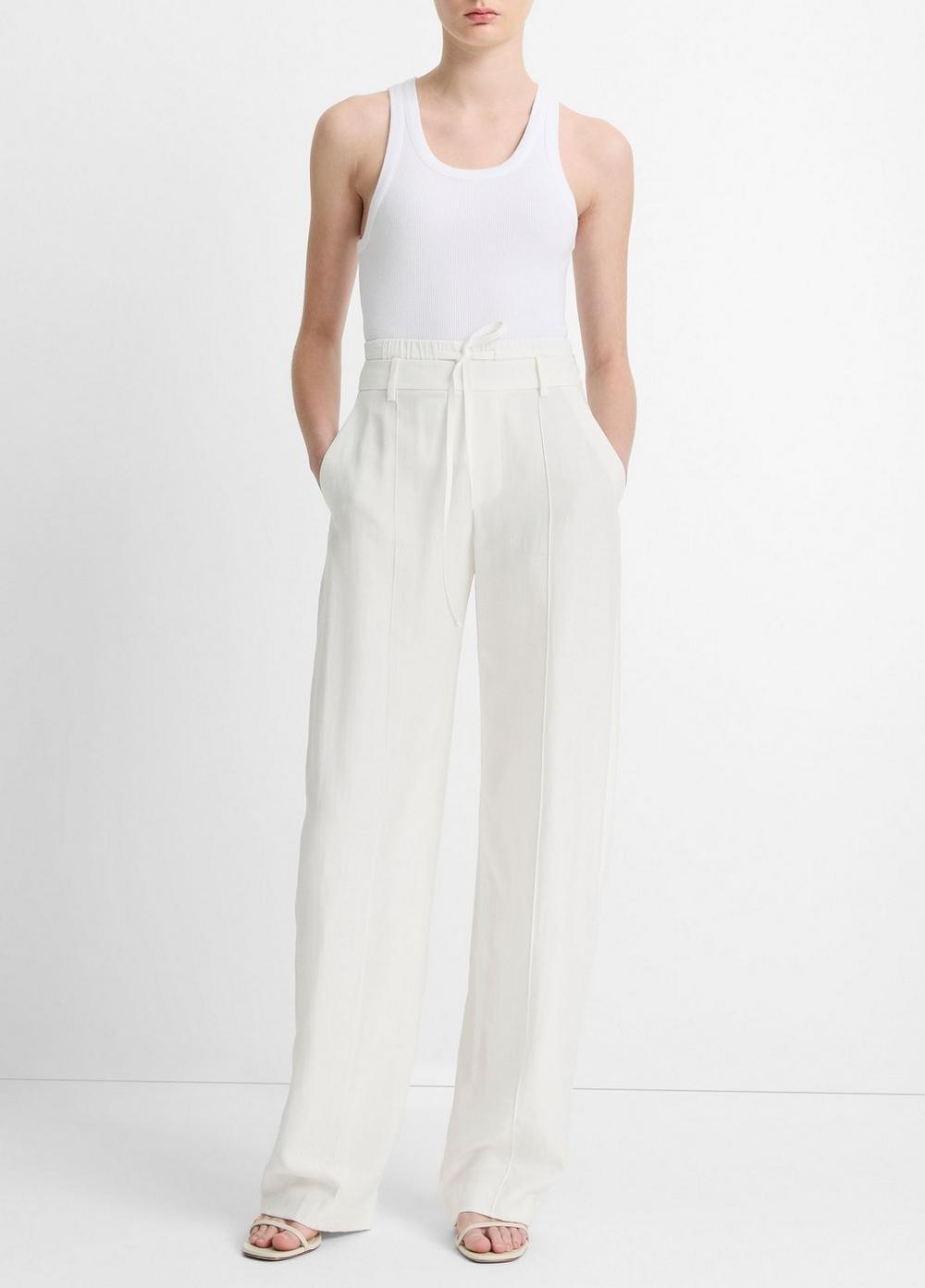 Double-Waistband Drawstring Pant Product Image