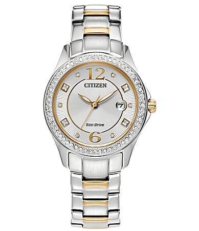 Citizen Eco Two Tone Stainless Steel Watch, 30.5mm Product Image