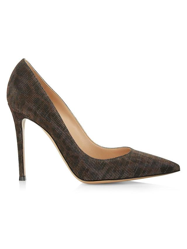 Womens Gianvito 105MM Leopard Pumps Product Image