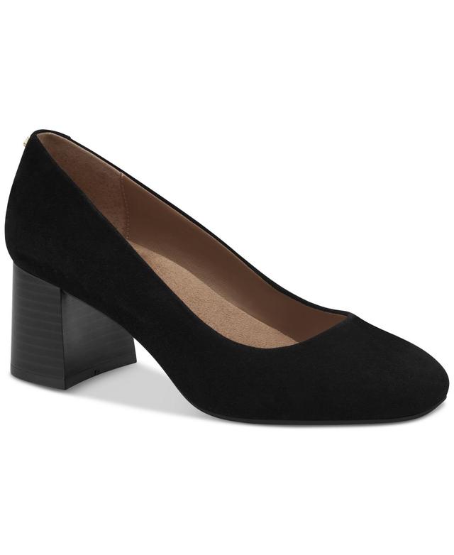 Giani Bernini Womens Betsyy Memory Foam Block Heel Pumps, Created for Macys Product Image