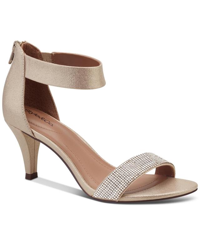 Style & Co Womens Phillys Two-Piece Evening Sandals, Created for Macys Product Image