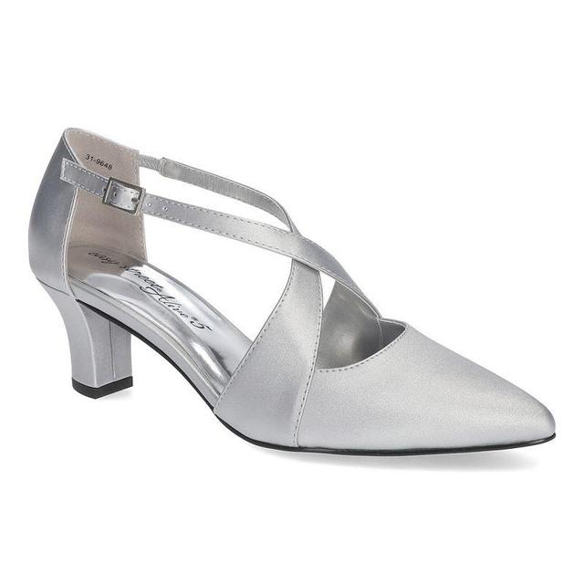 Easy Street Elegance Womens Slingback Pumps Silver Product Image