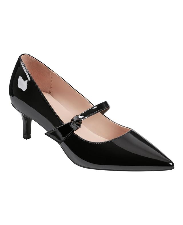 Bandolino Womens Medley Mary-Jane Pointed Toe Heeled Pumps Product Image