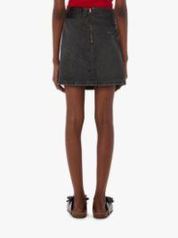 DENIM MINI SKIRT in grey | JW Anderson US  Product Image