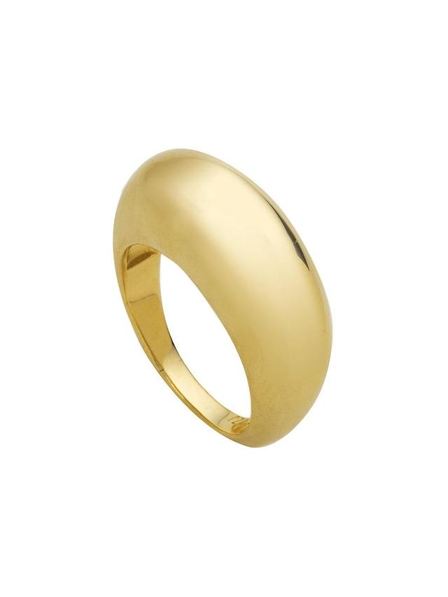 Womens Ambrose 18K-Gold-Plated Ring Product Image