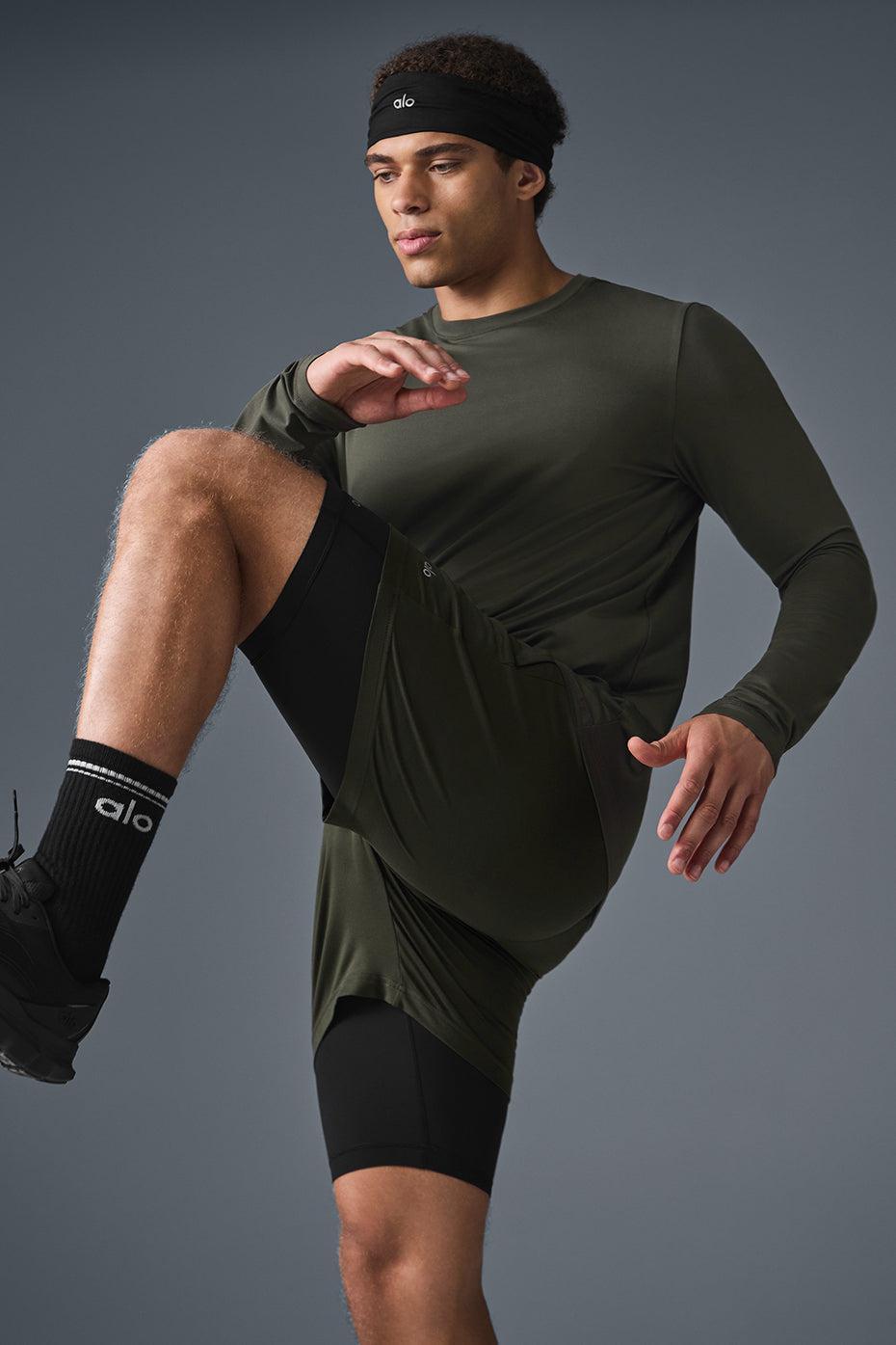 Conquer Reform Crewneck Long Sleeve - Stealth Green Male Product Image