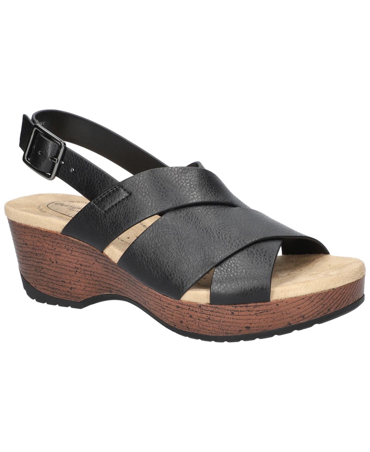 Easy Works by Easy Street Extra Wide Width Rafey Wedge Sandal | Womens | | | Sandals Product Image