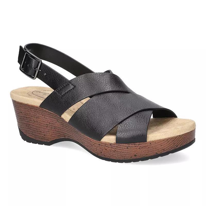 Easy Works by Easy Street Extra Wide Width Rafey Wedge Sandal | Womens | | | Sandals Product Image