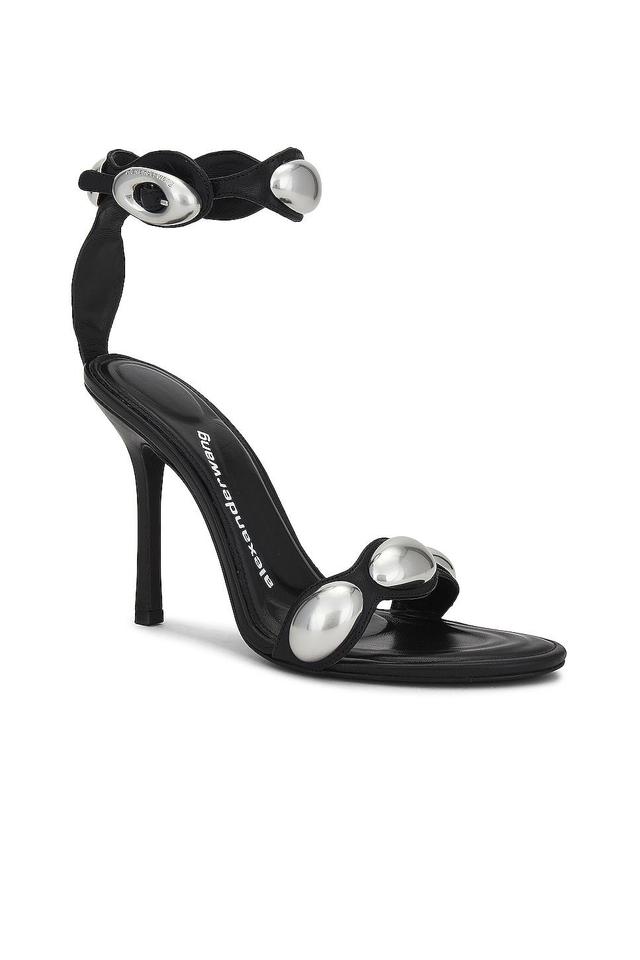 Alexander Wang Dome 105 Sandal in Black Product Image