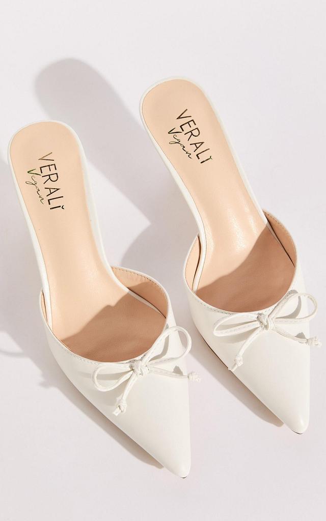 Verali - Zeke Heels in White Product Image