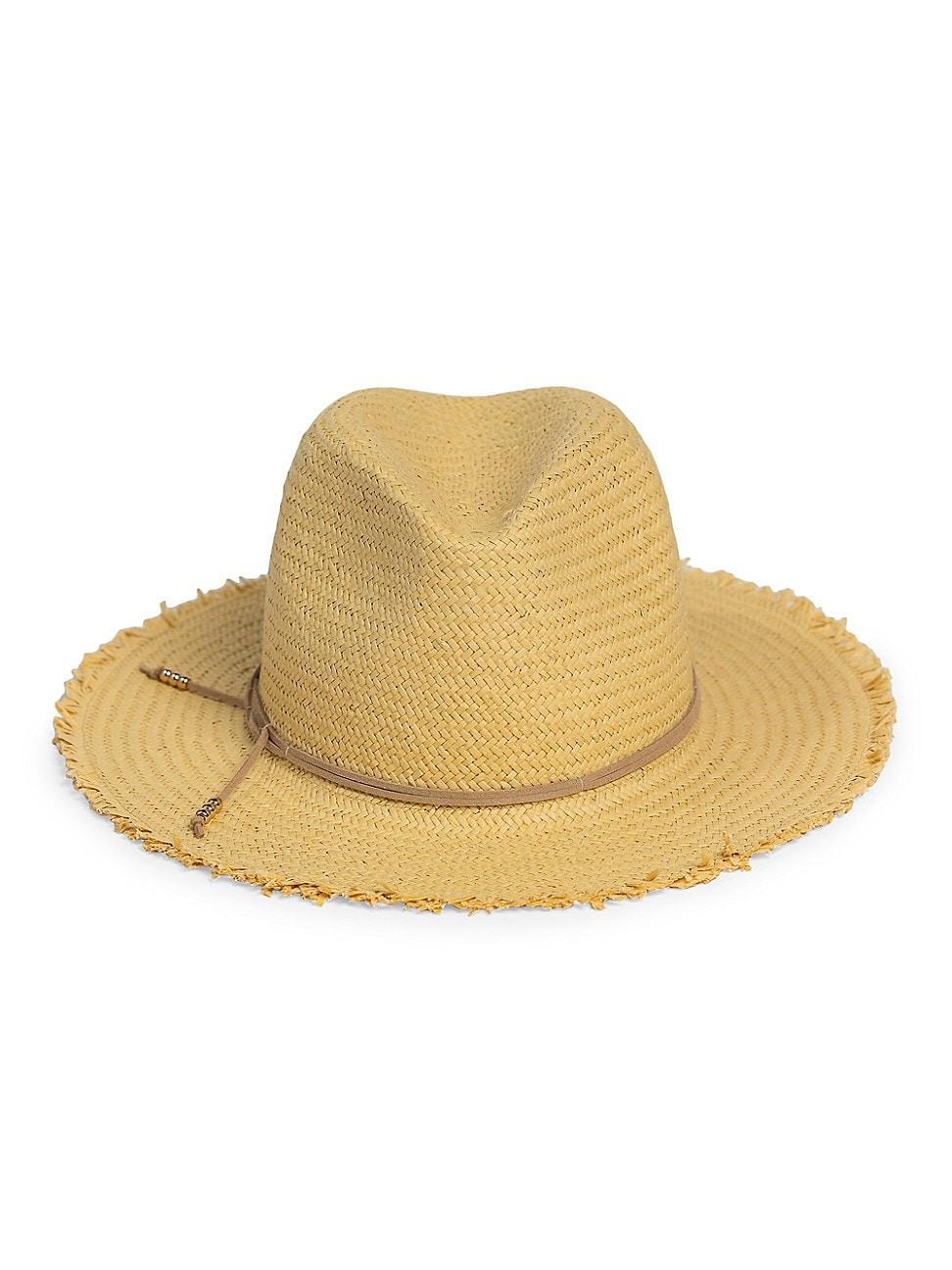 Womens Frayed Straw Hat product image