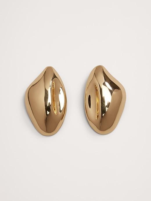 Sculptural Forms Earrings Aureus + Argent Product Image