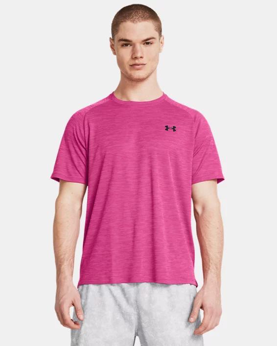 Mens UA Tech Textured Short Sleeve Product Image