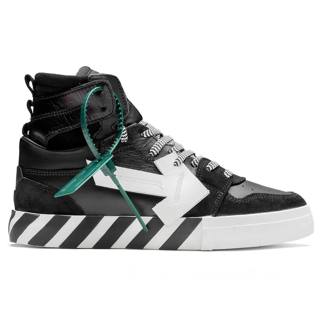 High Top Vulcanized Leather - Black/White Male Product Image